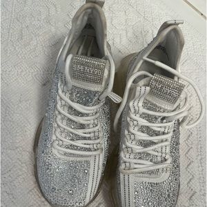 Steve Madden maxima sneaker with rhinestones